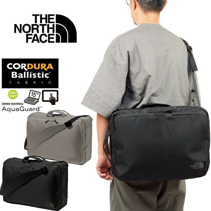 ノースフェイス ビジネスバッグ ザ・ノース・フェイス THE NORTH FACE NM82331 シャトル 3ウェイ デイパック SHUTTLE 3WAY DAYPACK 23L コーデュラナイロン バックパック ショルダー ビジネス バッグ ブリーフケース メンズ パソコン収納 撥水 通勤 通学 耐久 鞄 3カラー 国内正規 2024SS