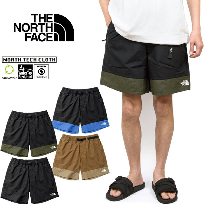 ザ・ノース・フェイス THE NORTH FACE NB42334 ヌプシ ショーツ NUPTSE SHORT ショートパンツ カラーブロック アウトドア キャンプ メンズ レディース 撥水 速乾 軽量 短パン 4カラー 国内正規 2023SS