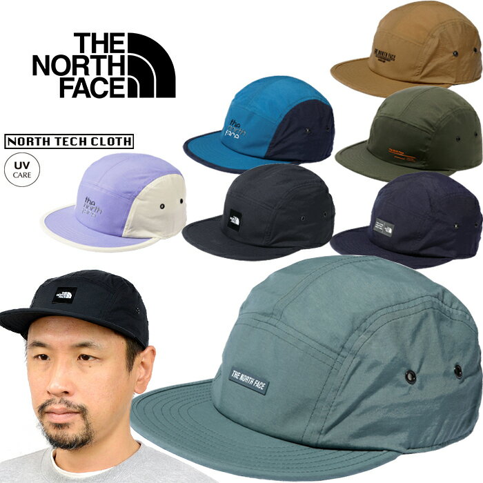 ザ・ノース・フェイス THE NORTH FACE NN01825 5パネル キャップ FIVE PANEL CAP ジェット ナイロン アウトドア キャンプ メンズ レディース ユニセックス UVカット 撥水 軽量 帽子 7カラー 国内正規 2022SS 10%OFF セール