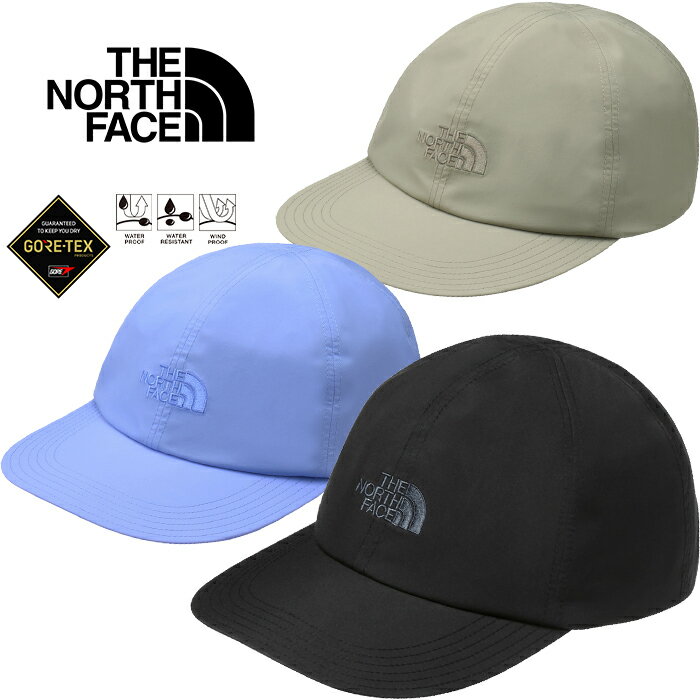 Rakuten - ザ・ノース・フェイス THE NORTH FACE NN02501 ゴアテックスライトキャップ GORE-TEX LIGHT CAP 6パネル レイン フィッシング アウトドア メンズ レディース 釣り 防水 撥水 防風 耐久 帽子 3カラー 国内正規 2026SS