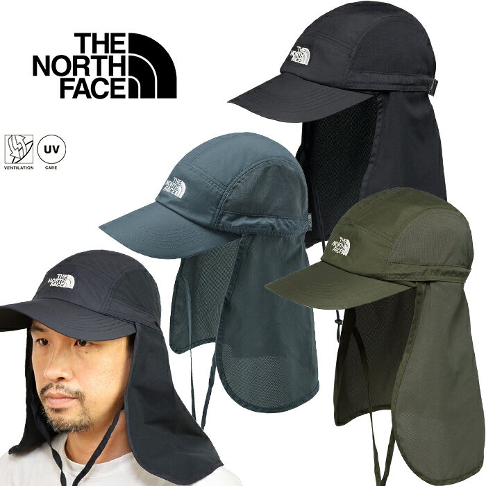 ザ・ノース・フェイス THE NORTH FACE NN02505 サンシールドキャップ SUNSHIELD CAP サンシェード 取外し可能 2WAY ジェット メッシュ トレッキング アウトドア メンズ レディース 釣り UVカット 日除け 登山 速乾 帽子 3カラー 国内正規 2026SS