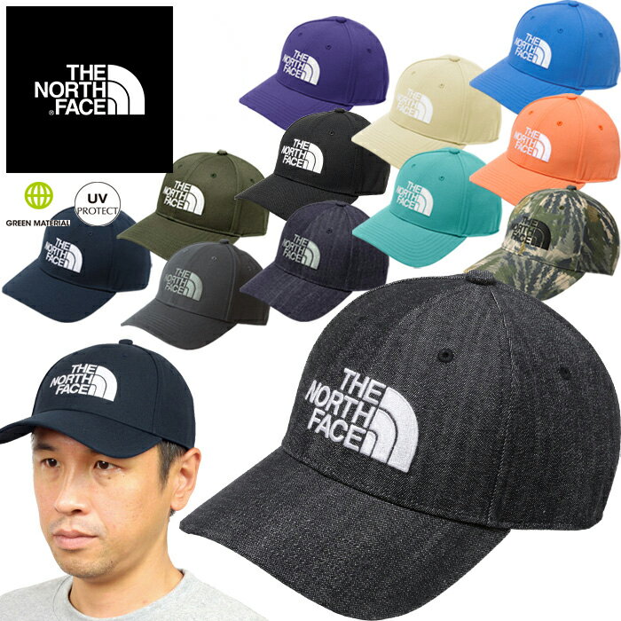 ザ ノース フェイス THE NORTH FACE NN42242 TNFロゴキャップ TNF LOGO CAP アウトドア メンズ レディース ベースボール ユニセックス UVカット 耐久 帽子 12カラー 国内正規 2024SS