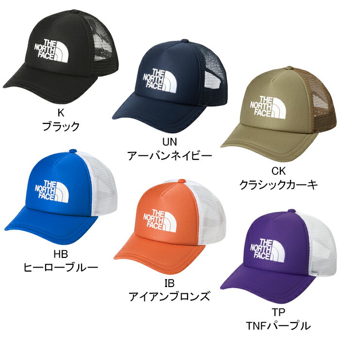 ザ・ノース・フェイス THE NORTH FACE NNJ02409 キッズ ロゴメッシュキャップ KIDS LOGO MESH CAP スナップバック アウトドア ジュニア ボーイズ ガールズ 男の子 女の子 子供服 通気 帽子 6カラー 国内正規 2025SS 20%OFF セール