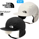 ザ・ノース・フェイス THE NORTH FACE NNJ42103 キッズ バッドランド キャップ KIDS' BADLAND CAP パイロット 耳あて付き ボアフリース ハイベント アウトドア ジュニア 男の子 女の子 子供服 防水 防寒 保温 帽子 2カラー 国内正規 2023AW