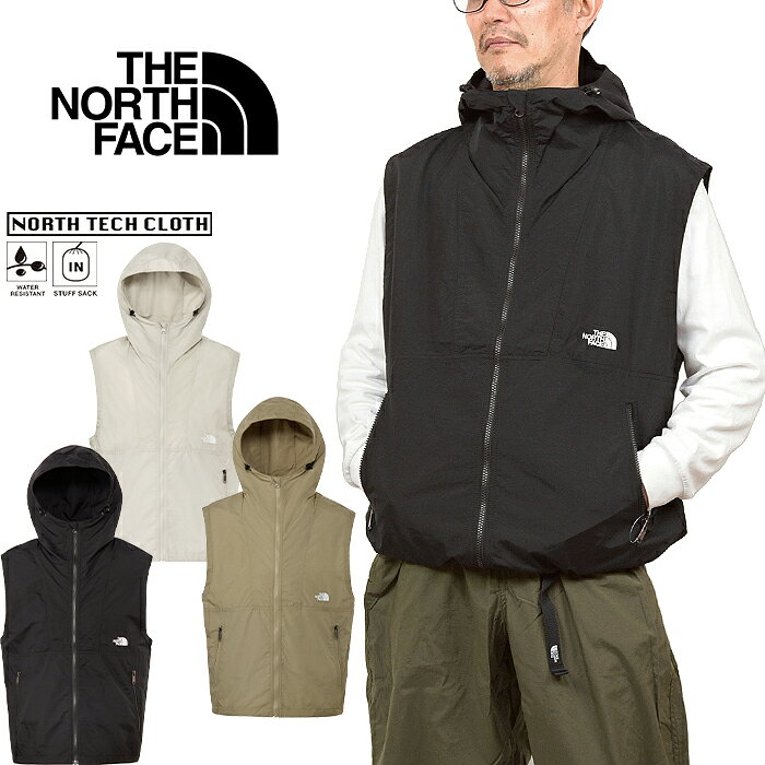 �����Ρ������ե����� THE NORTH FACE NP22635 ����ѥ��ȥա��ǥåɥ٥��� COMPACT HOODED VEST �ʥ�����٥��� �ѡ�����...