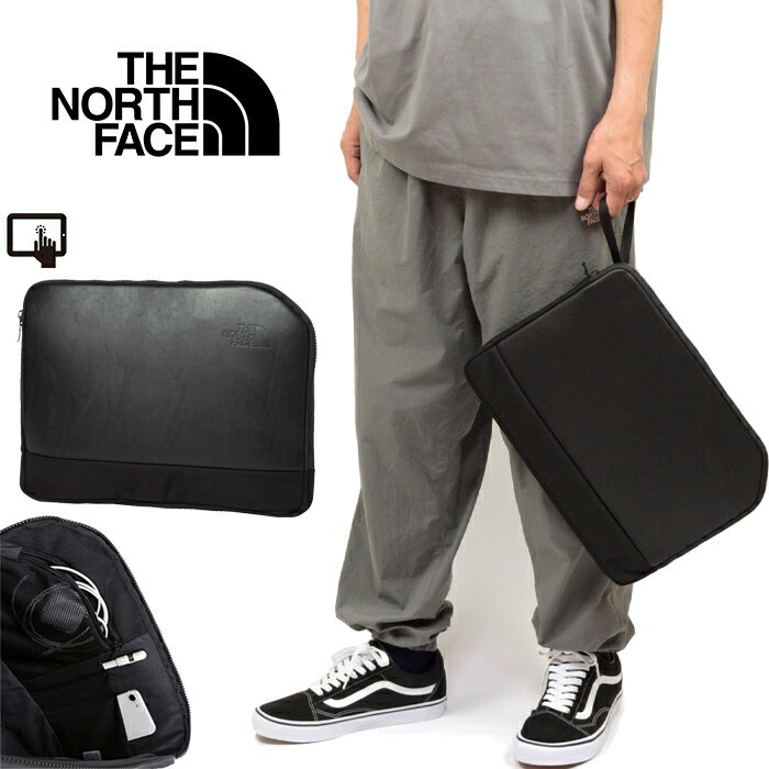 楽天LOWBROW SPORTSザ・ノース・フェイス THE NORTH FACE NM82398 ローマー ガジェット ホルダー ROAMER GADGET HOLDER ナイロン タブレット ケース クラッチ バッグ ラウンドファスナー ビジネス アウトドア メンズ レディース 牛革 本革 鞄 K ブラック 国内正規 2024SS