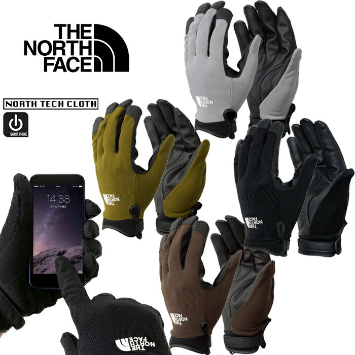 ザ ノース フェイス THE NORTH FACE NN12302 シンプル トレッカーズ グローブ SIMPLE TREKKERS GLOVE 手袋 ストレッチメッシュ ネオプレーン スマートフォン対応 アウトドア メンズ レディース 防寒 耐久 4カラー 国内正規 2024SS