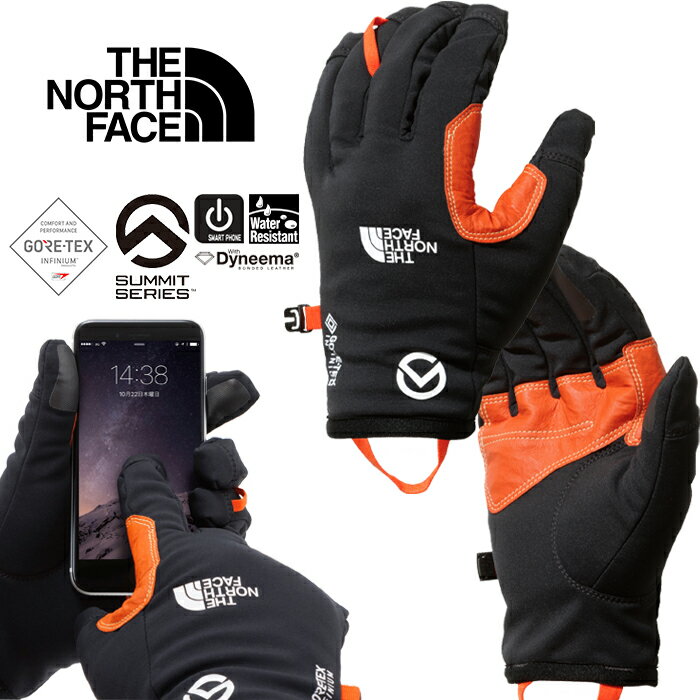 ザ ノース フェイス THE NORTH FACE NN62202 インフェルノ アプローチ グローブ INFERNO APPROACH GLOVE 手袋 SUMMIT サミット GORE-TEX ゴアテックス スマートフォン対応 アウトドア メンズ レディース 撥水 防風 防寒 耐久 保温 K ブラック 国内正規 2023AW