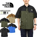 ノースフェイス ザ・ノース・フェイス THE NORTH FACE NR22331 ショートスリーブ ヌプシ シャツ S/S NUPTSE SHIRT ジャケット アウトドア キャンプ トップス アウター メンズ レディース 撥水 耐久 半袖 4カラー 国内正規 2024SS