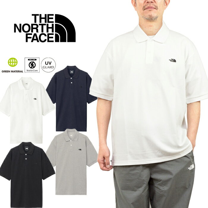 ザ・ノース・フェイス ポロシャツ メンズ ザ・ノース・フェイス THE NORTH FACE NT22232 ショートスリーブエニーパートポロ シャツ S/S ANY PART POLO アウトドア ゴルフ トップス メンズ レディース カノコ 速乾 消臭 半袖 4カラー 国内正規 2024SS