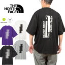 ザ ノース フェイス THE NORTH FACE NT32401 ショートスリーブネバーストップアイエヌジーティー Tシャツ S/S NEVER STOP ING TEE ヘビーコットン リラックスシルエット トップス アウトドア メンズ レディース UVカット 厚手 半袖 4カラー 国内正規 2024SS