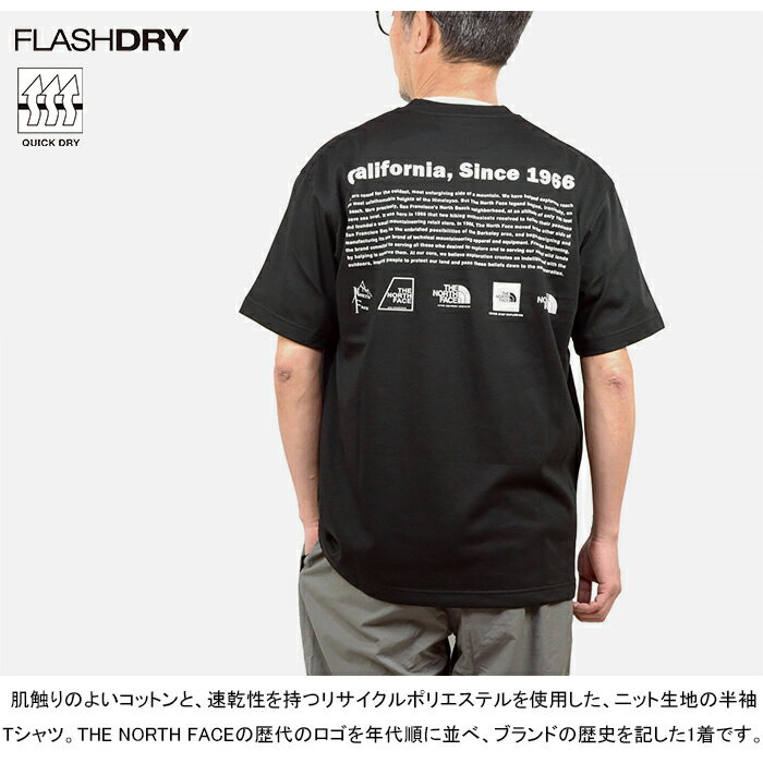 ザ・ノース・フェイス THE NORTH FACE NT32407 ショートスリーブヒストリカルロゴ...