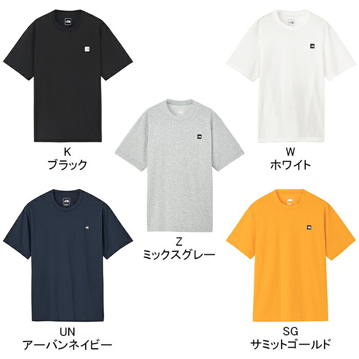 ザ・ノース・フェイス THE NORTH FACE NT32445 ショートスリーブスモールボックスロゴティー Tシャツ S/S SMALL BOX LOGO TEE スクエアロゴ トップス アウトドア メンズ レディース 速乾 半袖 5カラー 国内正規 2026SS