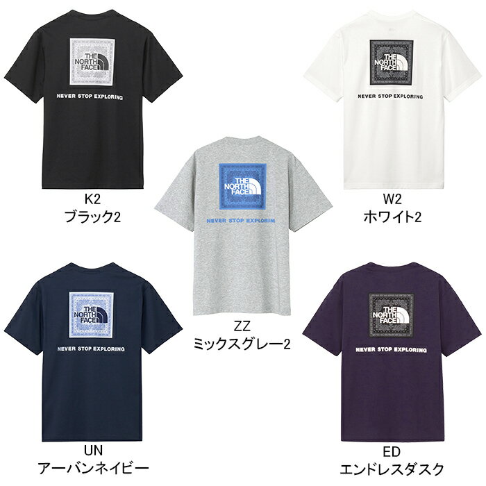ザ・ノース・フェイス THE NORTH FACE NT32446 ショートスリーブバンダナスクエア...