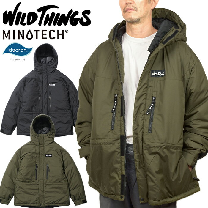 ワイルドシングス WILD THINGS WT22109TJ ダクロン シャモニー DACRON CHAMONIX ジャケット アウター アウトドア キャンプ メンズ レディース ミノテック 中綿 撥水 軽量 保温 防寒 2カラー 国内正規