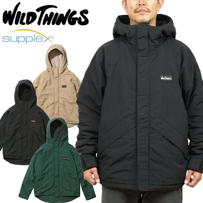 ワイルドシングス WILD THINGS WT22123AD サプレックス デナリ フリース ライニング SUPPLEX DENALI FLEECE LINING ジャケット マウンテンパーカー アウトドア キャンプ アウター メンズ レディース 撥水 耐久 軽量 防風 防寒 保温 3カラー 国内正規