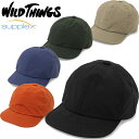 ワイルドシングス WILD THINGS WT25019SL サプレックスキャップ SUPPLEX CAP ナイロン アウトドア タウンユース メンズ レディース 撥水 防風 通気 軽量 帽子 5カラー 国内正規 2025SS
