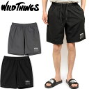 ワイルドシングス WILD THINGS WT25043AD ベースショーツ BASE SHORTS ストレッチ ショート パンツ アウトドア タウンユース ミリタリー メンズ レディース ボトムス UVカット 軽量 吸水 速乾 短パン 2カラー 国内正規 2025SS 10%OFF セール