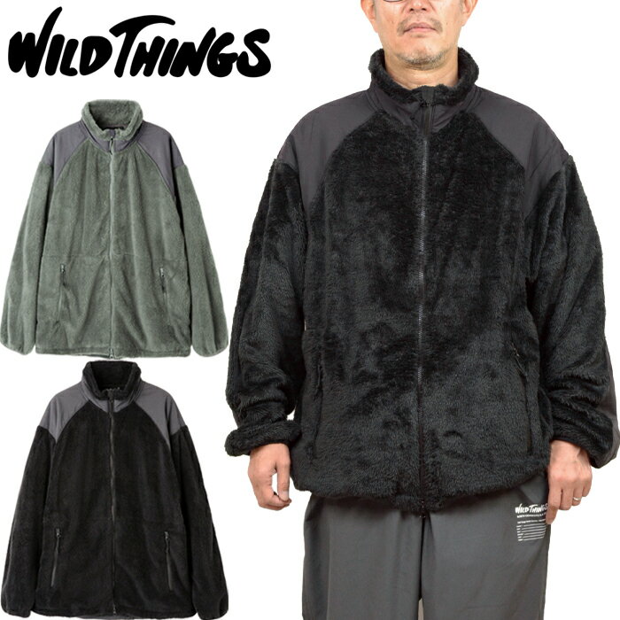 ワイルドシングス WILD THINGS WT252-26-Q4 レベル3 シャギージャケット LEVEL3 SHAGGY JACKET フリース フルジップ ミリタリー ジャケット アウトドア アウター トップス ストレッチ メンズ レディース 軍物 防寒 保温 2カラー 国内正規 2025AW 10%OFF セール