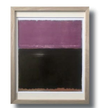 樂天商城 - マーク・ロスコ　「Untitled,1953」　額付きポスター