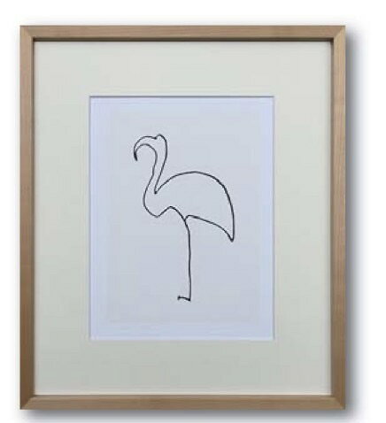 樂天商城 - パブロ・ピカソ　「Le flamand rose」　額付きポスター