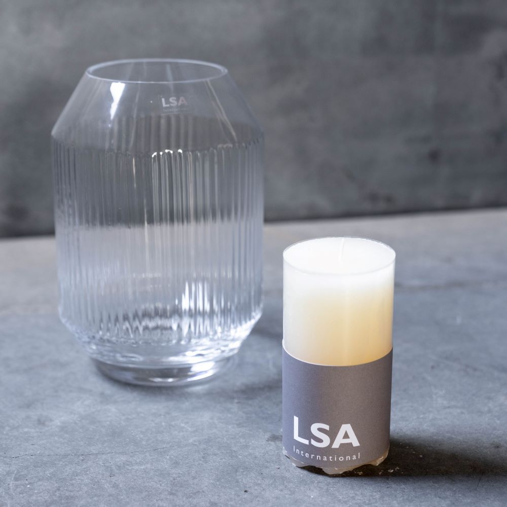 【SALE価格 30%OFF】LSA ロタンダ ランタン/ベース 花器 花瓶 ガラスベース ベース 生花 インテリア オシャレ 個性的 プレゼント お誕生日プレゼント 引っ越し祝い 贈り物 [2]