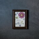 【母の日ギフトにおすすめ】押し花アートフレーム「Thank you」 押し花 プレスフラワー インテリア 雑貨 プレゼント 祝い