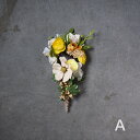 アーティフィシャルフラワーイヤーフック <Natural>-A 造花 アーティフィシャルフラワー アクセサリー ウェディング 前撮り 成人式 発表会 プレゼント ギフト(4)