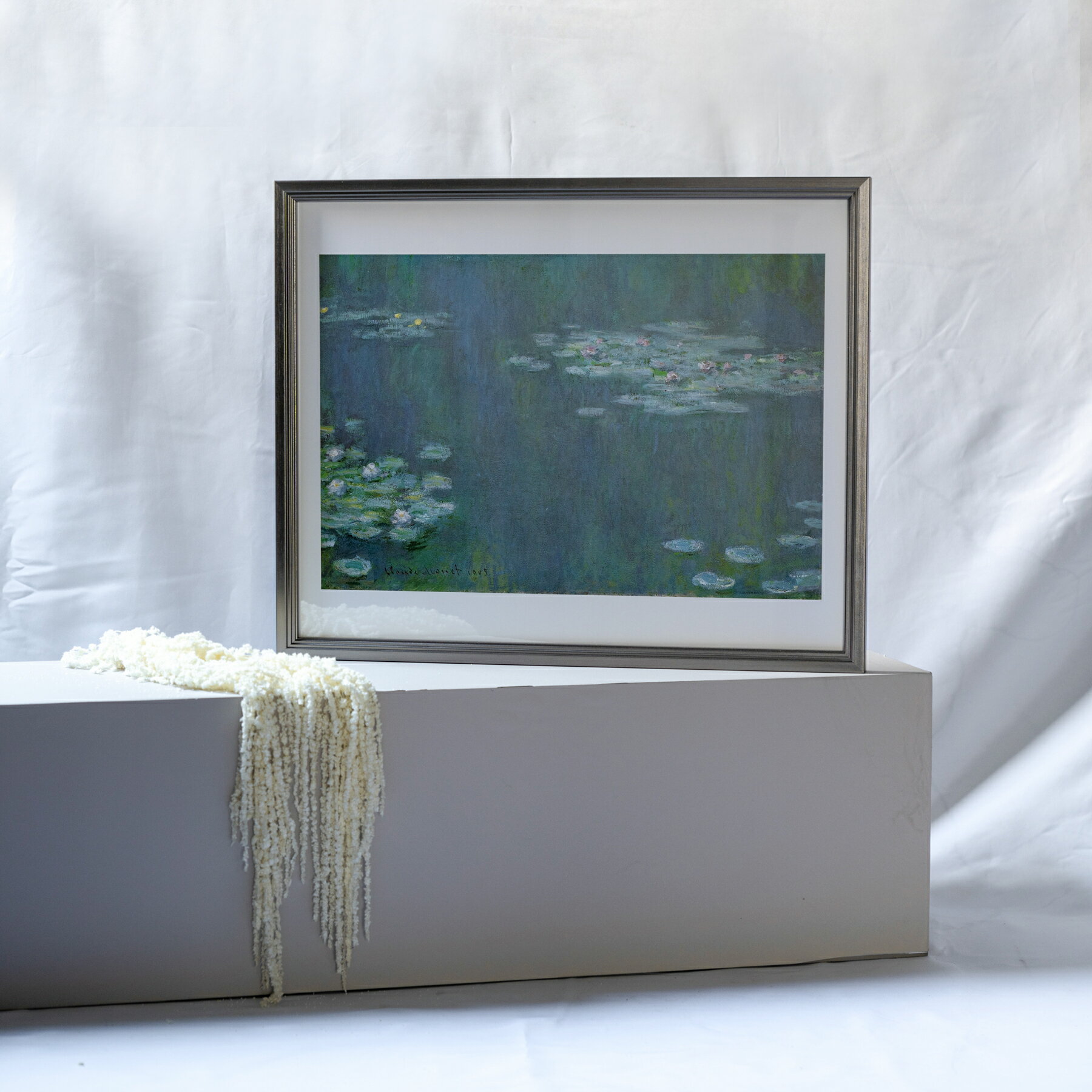 クロード・モネ「睡蓮」額付きポスター [2]