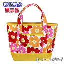◎≪送料無料≫【現品処分】【展示品】ミニトートバッグ ゴルフ イエロー フラワー トート おしゃれ ファスナー付き アウトレット lout-mt163