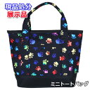 ◎≪送料無料≫【現品処分】【サンプル品】ミニトートバッグ ゴルフ 肉球 足跡 アニマル トート おしゃれ ファスナー付き アウトレット lout-mt237