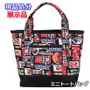 ◎≪送料無料≫【現品処分】【展示品】ミニトートバッグ ゴルフ ブラック トート おしゃれ ファスナー付き アウトレット lout-mt243