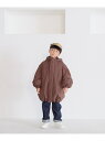 モンスターコート LOWRYS FARM ローリーズファーム ジャケット・アウター モッズコート ブラウン ホワイト ブラック【先行予約】*【送料無料】[Rak...