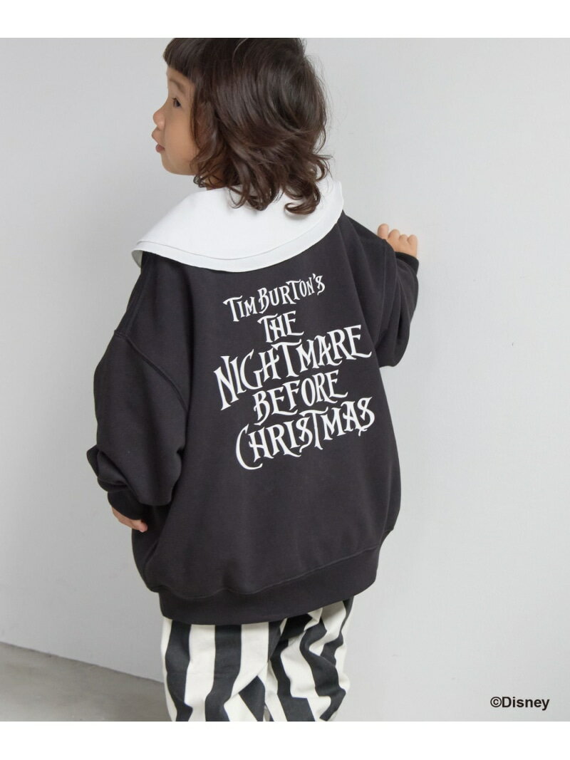 ナイトメアー・ビフォア・クリスマス/スウェットプルオーバー LOWRYS FARM ローリーズファーム トップス スウェット・トレーナー ピンク ブラック【先行予約】*【送料無料】[Rakuten Fashion]のサムネイル
