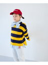 【SALE/50%OFF】ボーダーニットLS LOWRYS FARM ローリーズファーム トップス ニット ワインレッド ブラック ネイビー【RBA_E】[Ra...
