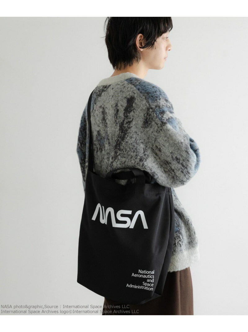 【SALE／30%OFF】【LFM(U)】NASAナイロンショルダートートBAG LOWRYS FARM ローリーズファーム バッグ トートバッグ ブラック【RBA_E】[Rakuten Fashion]
