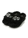 【SALE/50%OFF】LOWRYS FARM ビジューFファーサンダル ローリーズファーム シューズ【RBA_S】【RBA_E】