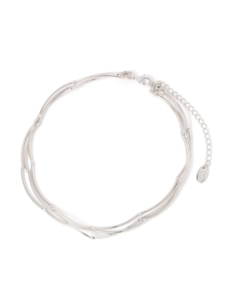 【SALE/50%OFF】タレンパイプチョーカー LOWRYS FARM ローリーズファーム アクセサリー・腕時計 ネックレス グレー ブラウン【RBA_E】[...