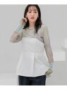 【SALE/70%OFF】キャミチュニック LOWRYS FARM ローリーズファーム トップス ベスト・ジレ ホワイト ブラック【RBA_E】[Rakuten...