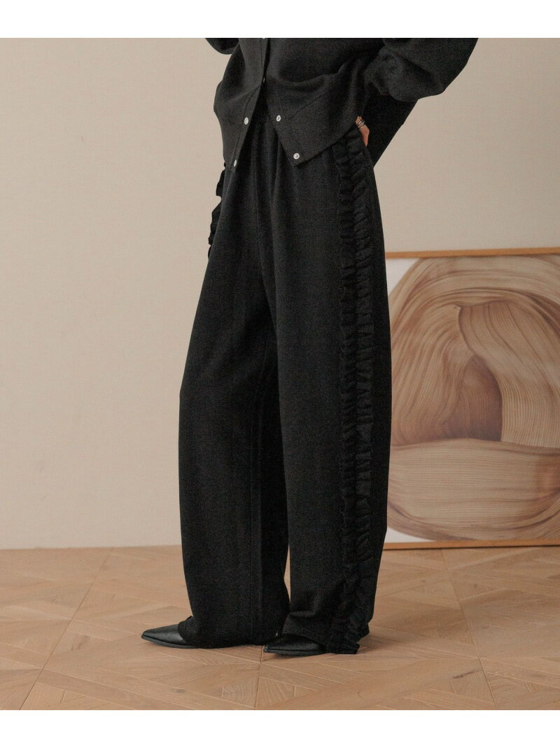 【SALE／33%OFF】サイドフリルカットパンツ LOWRYS FARM ローリーズファーム パンツ その他のパンツ ブラック グレー ブラウン ネイビー【RBA_E】【送料無料】[Rakuten Fashion]のサムネイル