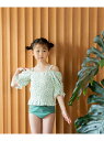 【SALE/20%OFF】シャーリングパフSWIM LOWRYS FARM ローリーズファーム 水着・スイムグッズ 水着 グリーン ブラック ピンク【RBA_E...