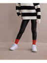 【SALE/30%OFF】レザーライクレギンス LOWRYS FARM ローリーズファーム 靴下・レッグウェア レギンス・スパッツ ブラック【RBA_E】[Ra...
