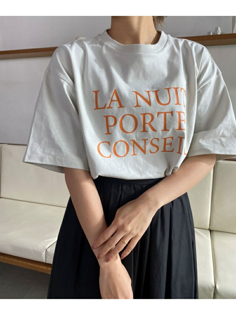 【SALE／36%OFF】(W)ショートロゴTSS LOWRYS FARM ローリーズファーム トップス カットソー・Tシャツ グレー グリーン ホワイト ベージュ【RBA_E】[Rakuten Fashion]のサムネイル