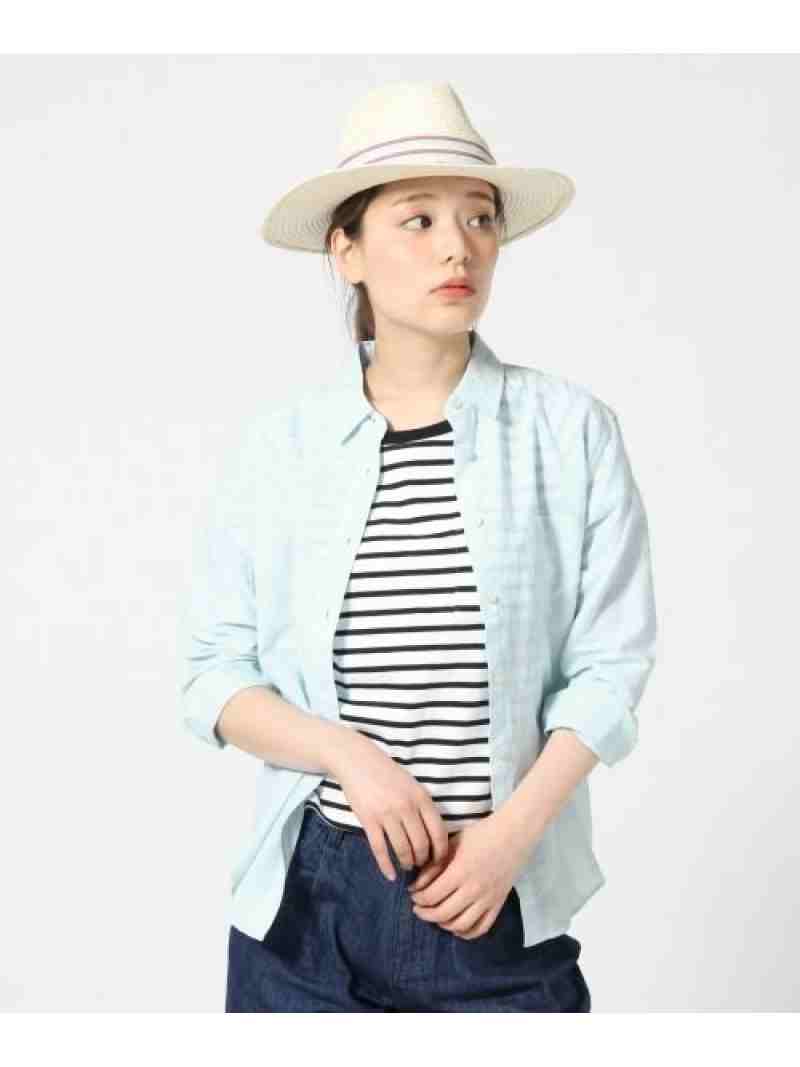 【SALE／37%OFF】CリネンSH/LS LOWRYS FARM ローリーズファーム シャツ/ブラウス 長袖シャツ ブルー ネイビー ホワイト ピンク イエロー グレー【RBA_E】[Rakuten Fashion]のサムネイル