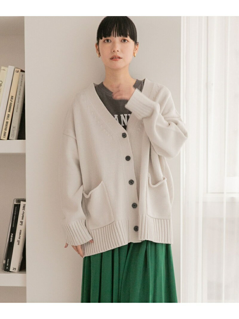 【SALE／50%OFF】3GミドルボタンVCDLS LOWRYS FARM ローリーズファーム トップス カーディガン ホワイト オレンジ グリーン ピンク ブラウン ブラック ブルー レッド【RBA_E】[Rakuten Fashion]のサムネイル