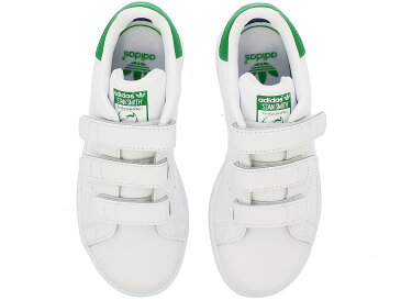 【キッズサイズ】【17.0〜21.5cm】 adidas STAN SMITH CF C 【adidas Originals】 アディダス スタンスミス CF C WHITE/GREEN