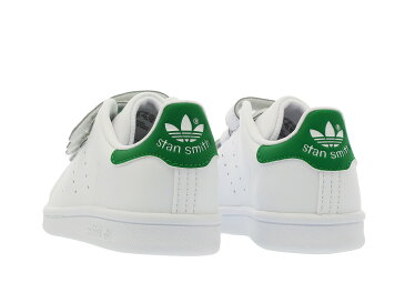 【キッズサイズ】【17.0〜21.5cm】 adidas STAN SMITH CF C 【adidas Originals】 アディダス スタンスミス CF C WHITE/GREEN