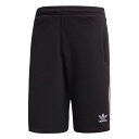 【お買い物マラソンSALE】 15時迄のご注文で即日発送可 adidas 3 STRIPES SHORTS アディダス 3 ストライプス ショーツ BLACK dh5798