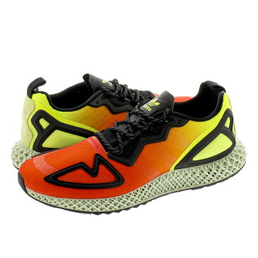 adidas ZX 2K 4D アディダス ZX 2K 4D SOLAR YELLOW/HI-RES RED/CORE BLACK fv9028