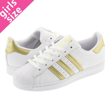 adidas SUPERSTAR W アディダス スーパースター ウィメンズ FTWR WHITE/GOLD METALLIC/FTWR WHITE fx7483